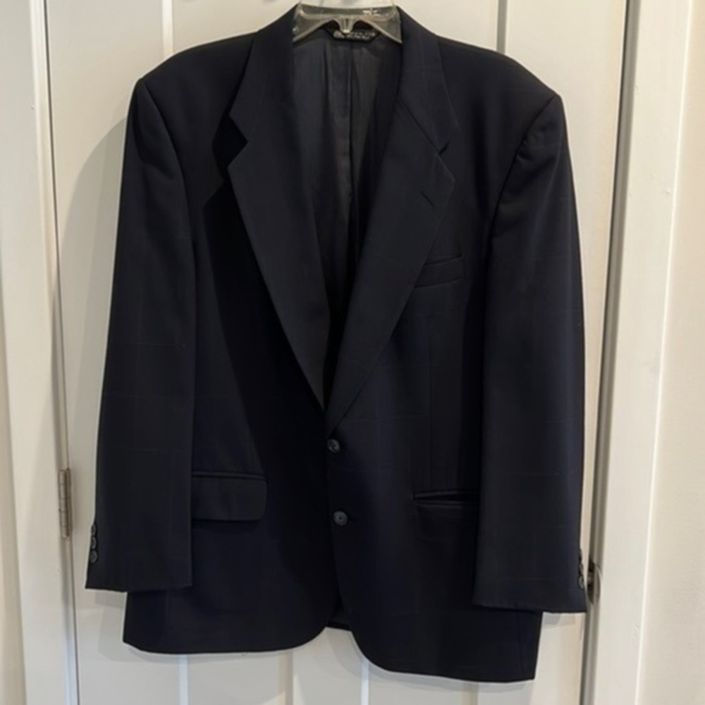 Halston 2 Button Wool Blazer